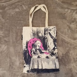 Out of print Alice in Wonderland tote
